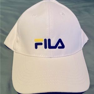 Fila Yellow Logo Baseball Snapback